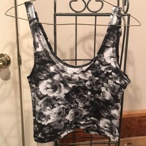 Floral crop top